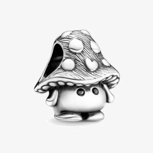 Pandora Silver Mushroom Charm
